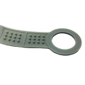 Non-slip and windproof silicone rubber metal hanger